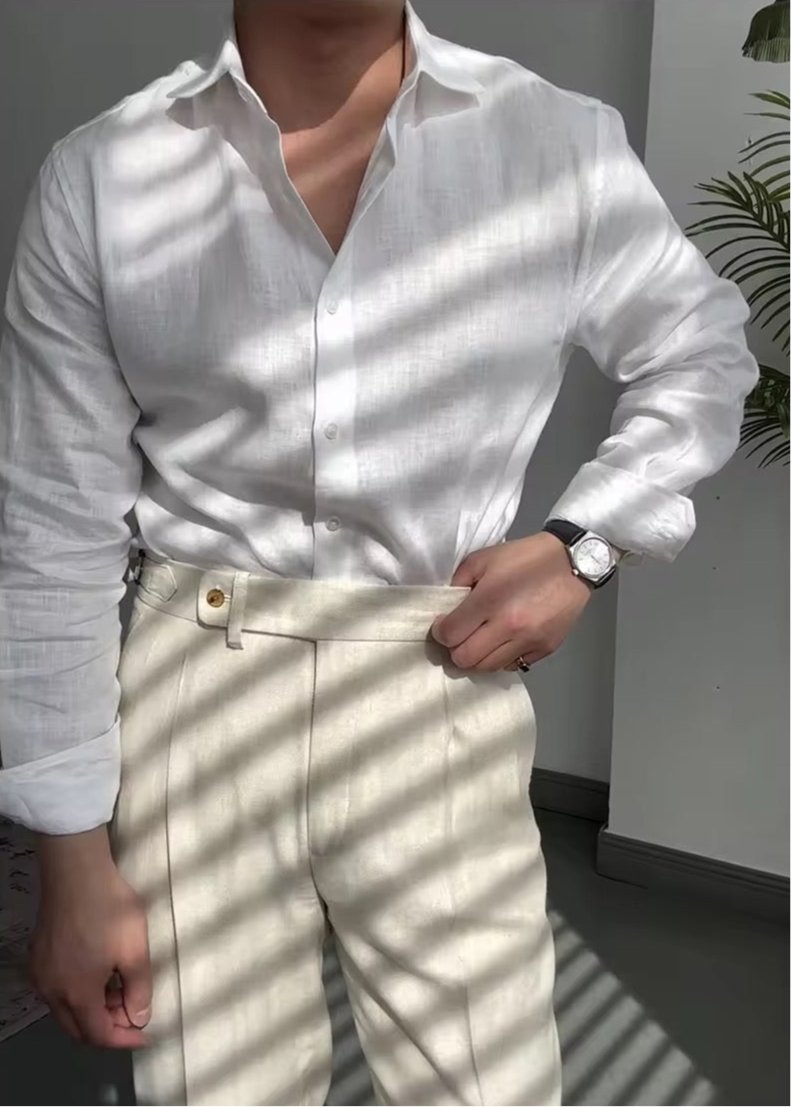 AETERNUS ELEMENTAL LINEN SHIRT