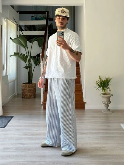 AETERNUS ELEMENTAL LINEN TROUSERS
