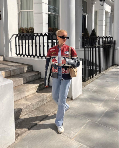 REDBULL LEATHER JACKET