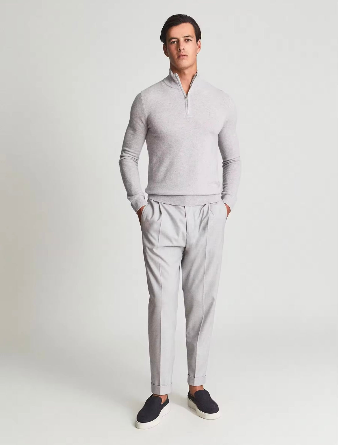 Aeternus Spring Cashmere Quarter Zip (Limited edition)