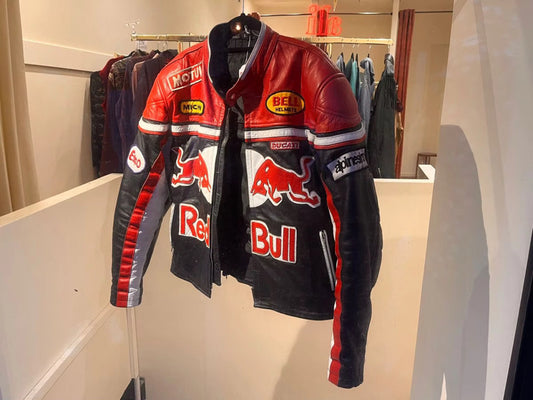 AETERNUS REDBULL LEATHER JACKET
