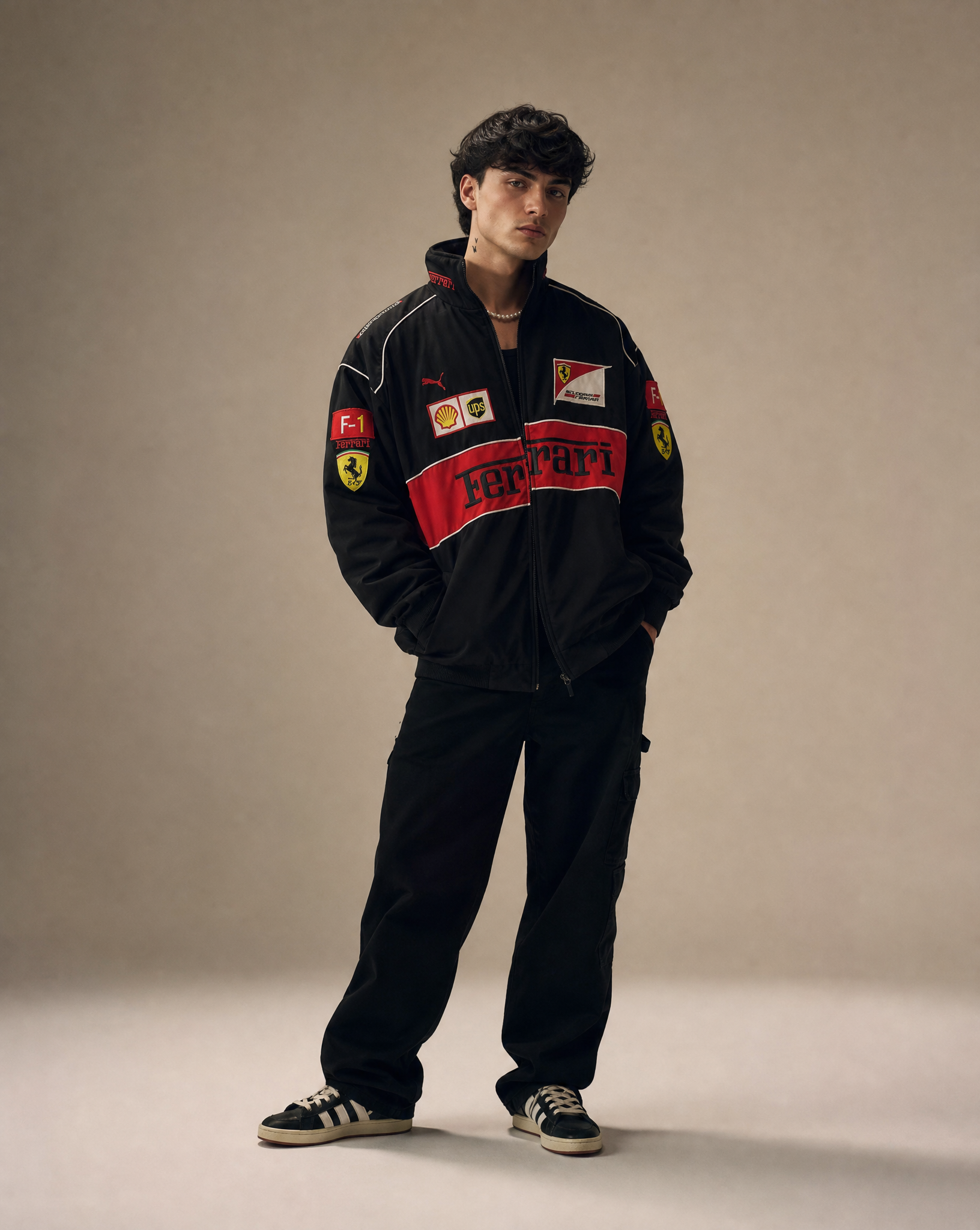 BLACK FERRARI JACKET
