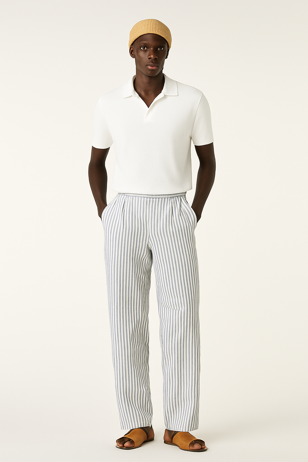 AETERNUS ELEMENTAL LINEN TROUSERS