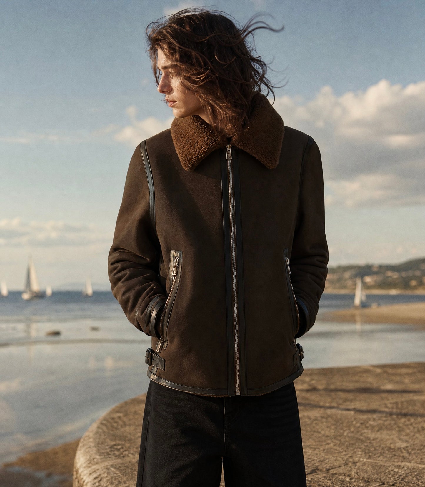 CHAQUETA DE AVIADOR