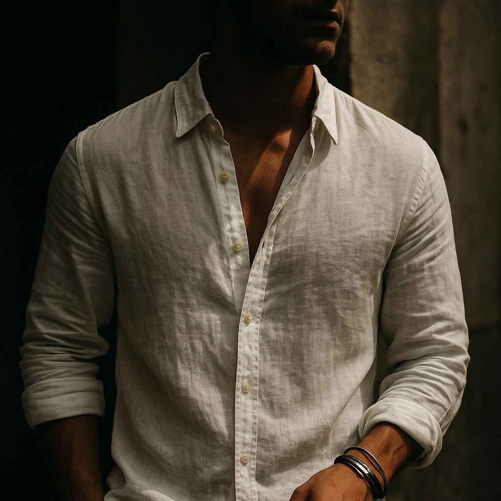 AETERNUS ELEMENTAL LINEN SHIRT
