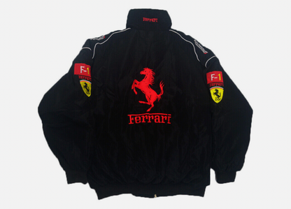 BLACK FERRARI RACER JACKET